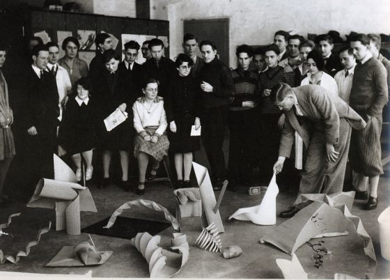 Figure 10: Teaching and Learning within the Bauhaus and ULM School studios